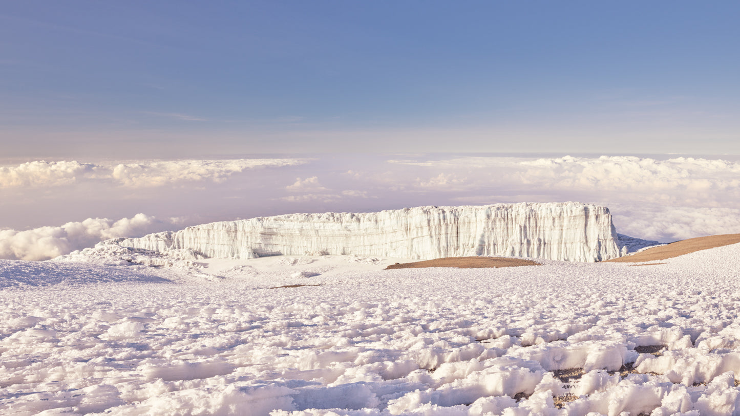 Lavender Glacier - Mt. Kilimanjaro