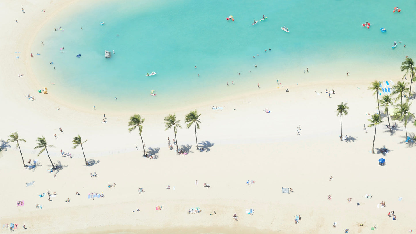 Lagoon Beach - Waikiki, Oahu