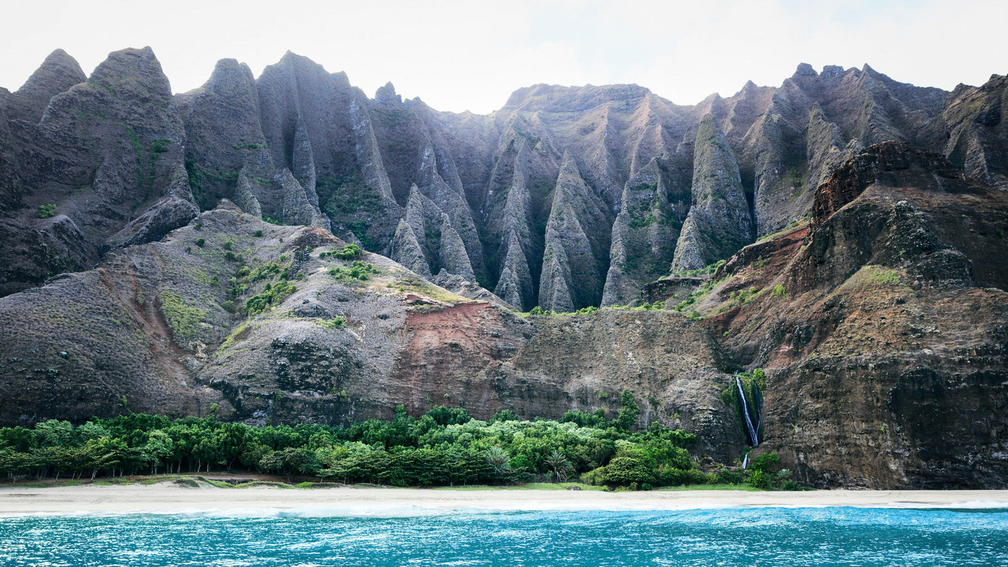 Na Pali Cathedrals - Kauai