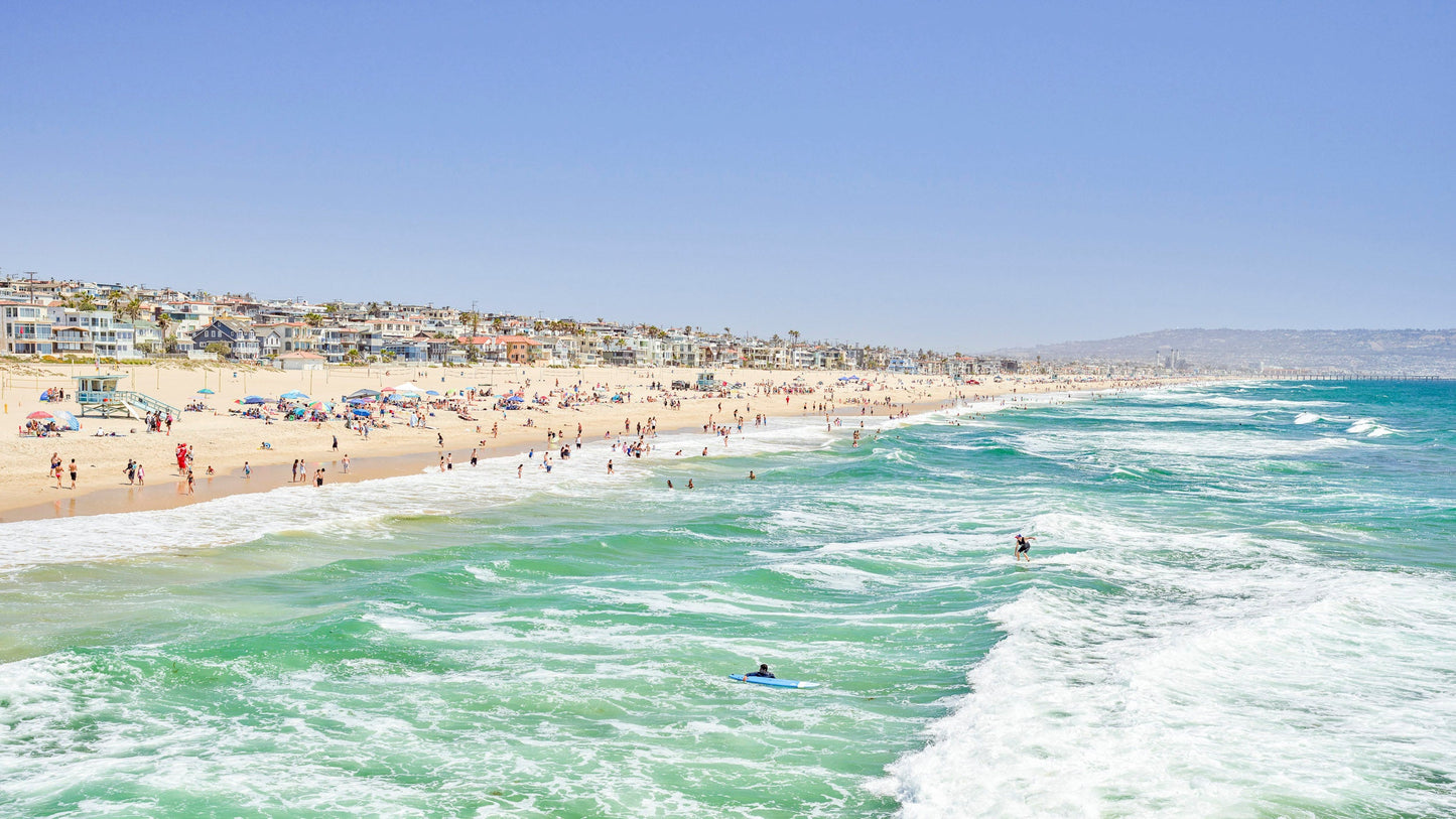 Sinking Surfer - Manhattan Beach