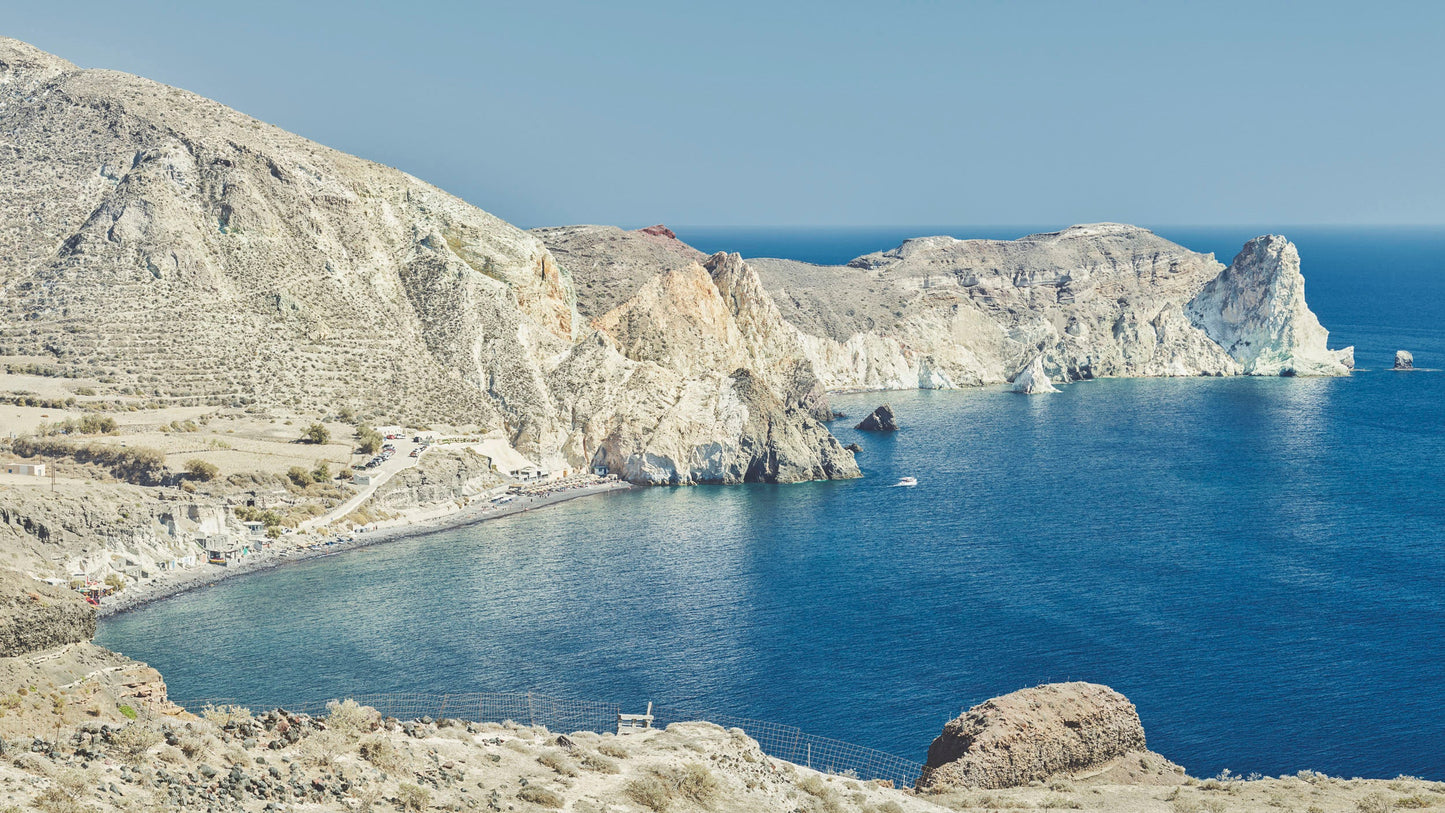 White Beach - Santorini, Greece