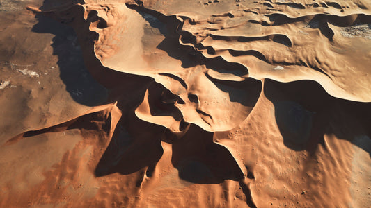 Shadowplay - Namib Desert, Namibia